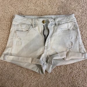 American Eagle Distressed Jean Shorts